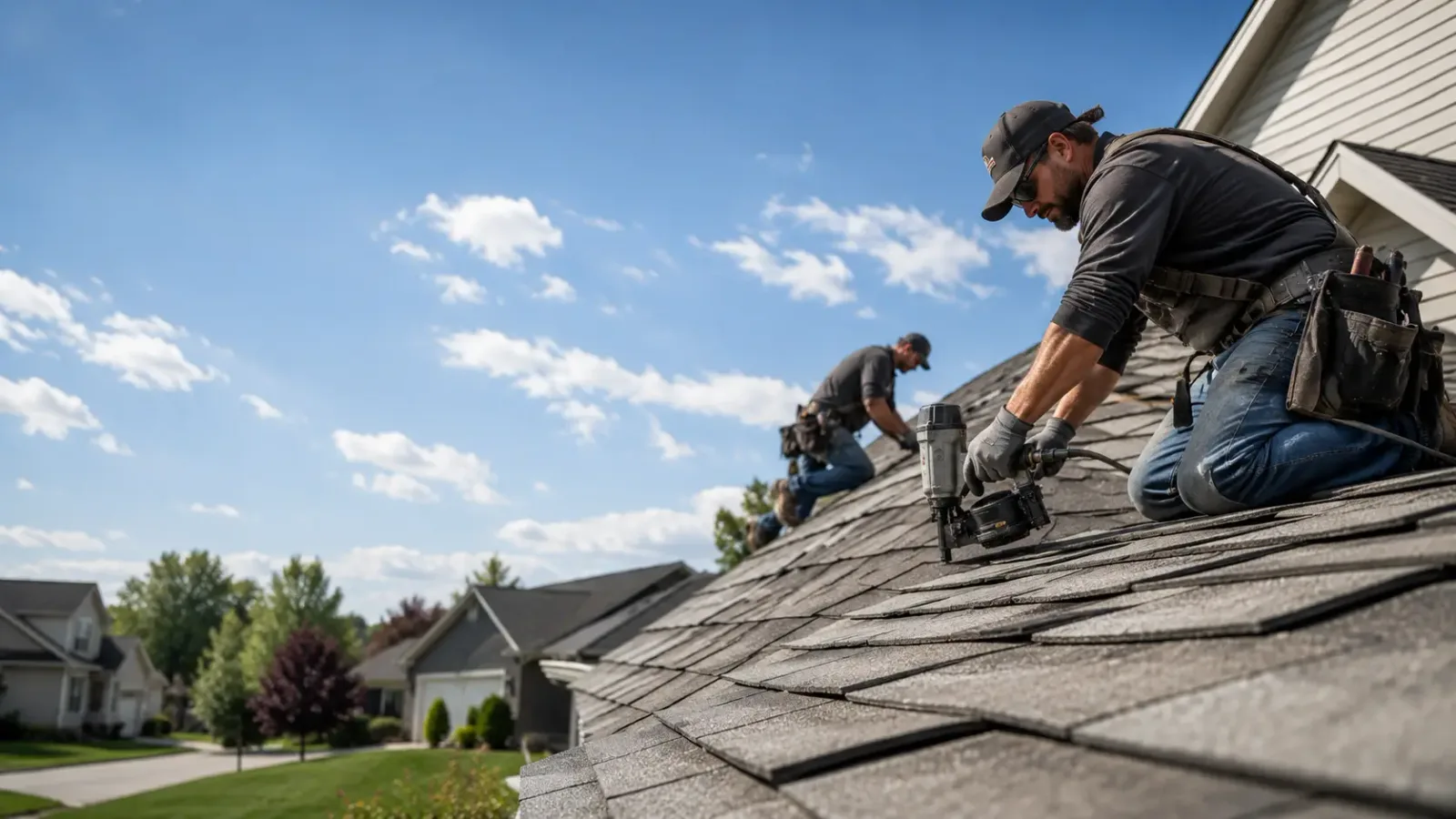 Storm Damage Roof Repair in Lena, IL near me